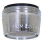 Kissler AB83-6010 Aerator, For Use With Universal Fit Sink, Tub and Drain Faucet, 15/16-27 x 55/64-27 Dual Thread Male x Female Thread, 2.2 gpm