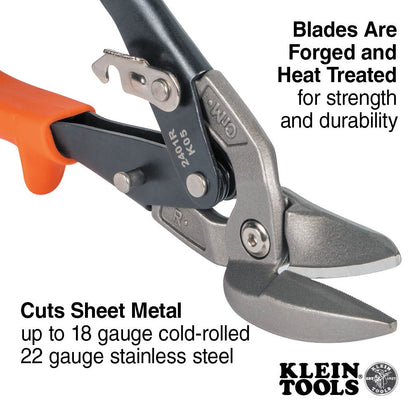 Offset Snip - 18 to 22 Ga Cutting - Right/Straight Snip