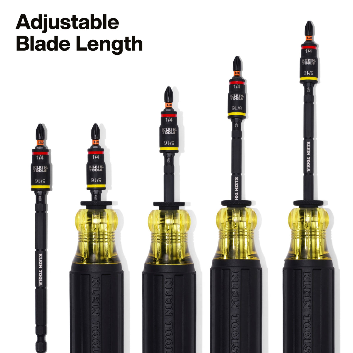Impact Screwdriver - 9.73" OAL - Plastic Handle