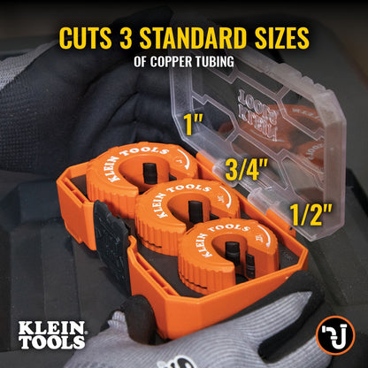 Cutter Set - 1/2 to 1" ID - Copper Cutting Edge