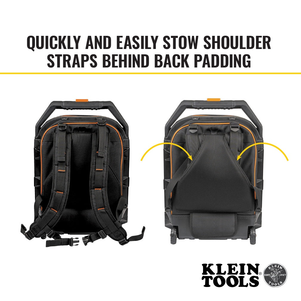 Rolling Bag - Black/Orange