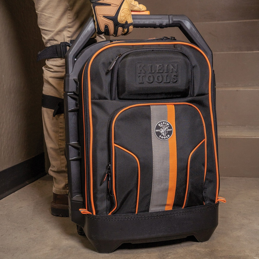 Rolling Bag - Black/Orange