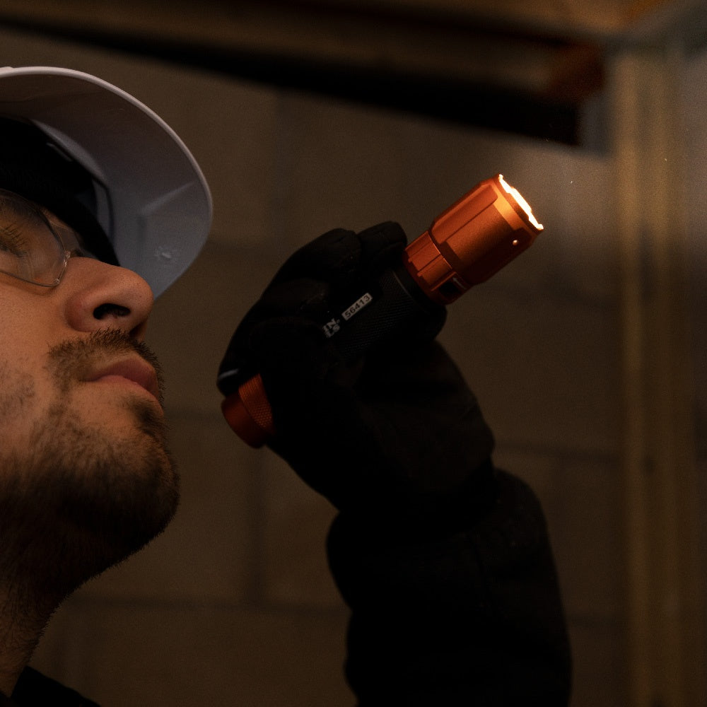 Pocket Flashlight - LED Bulb - Anodized Aluminum Housing