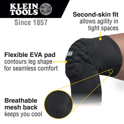 Eva Foam Pad - Black - Adjustable Closure