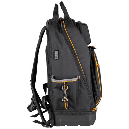Tool Backpack - Black/Orange