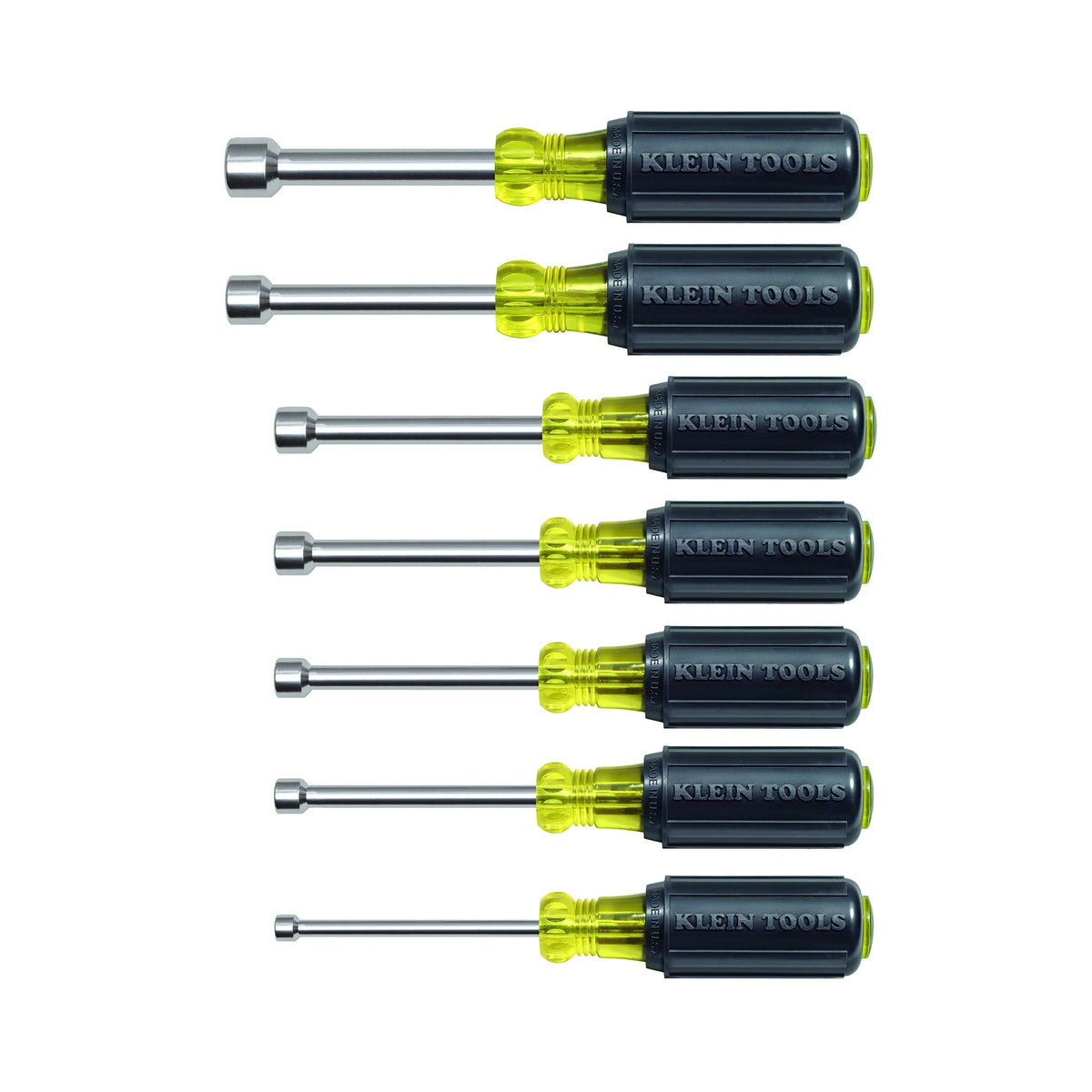 Magnetic Nutdriver Set - 1/4 to 5/16" - Steel