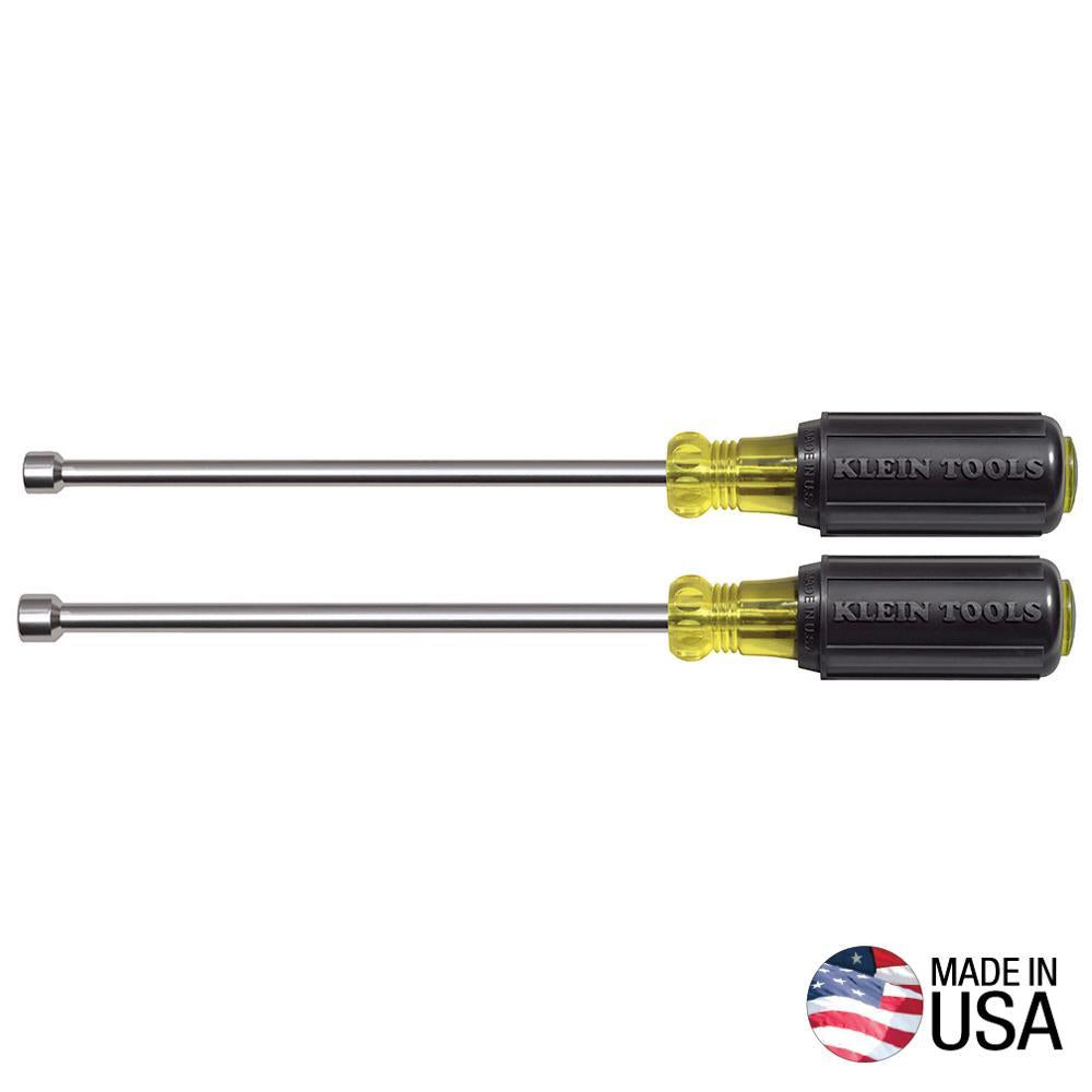 Magnetic Nutdriver Set - 1/4 to 5/16" - Steel