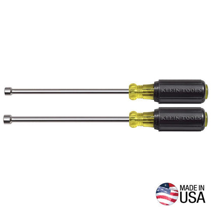 Magnetic Nutdriver Set - 1/4 to 5/16" - Steel