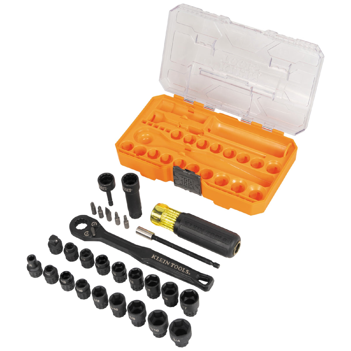 Pass Through Socket Set - Chrome Moly/Chrome Vanadium