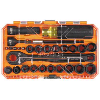 Pass Through Socket Set - Chrome Moly/Chrome Vanadium