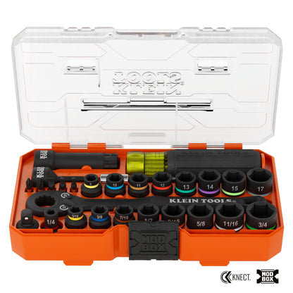 Pass Through Socket Set - Chrome Moly/Chrome Vanadium