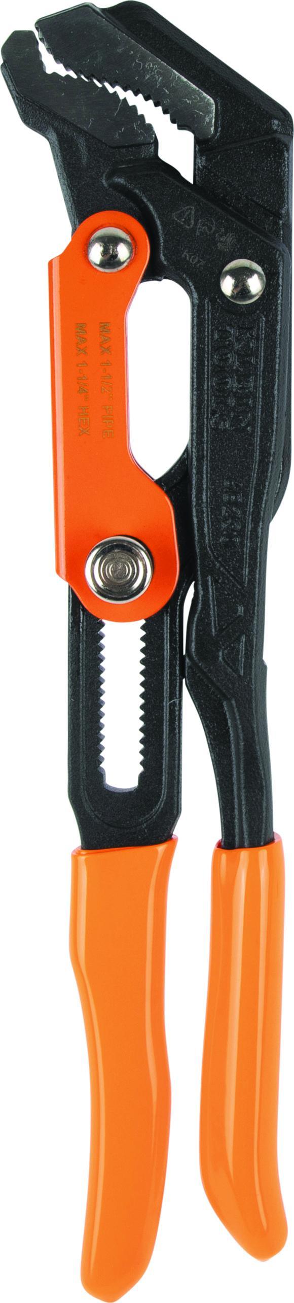 Quick Adjust Pipe Wrench - 1-1/2" Pipe - 12.8" OAL