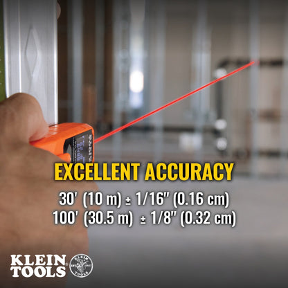 Laser Distance Measures - 2" to 100 ft Measuring