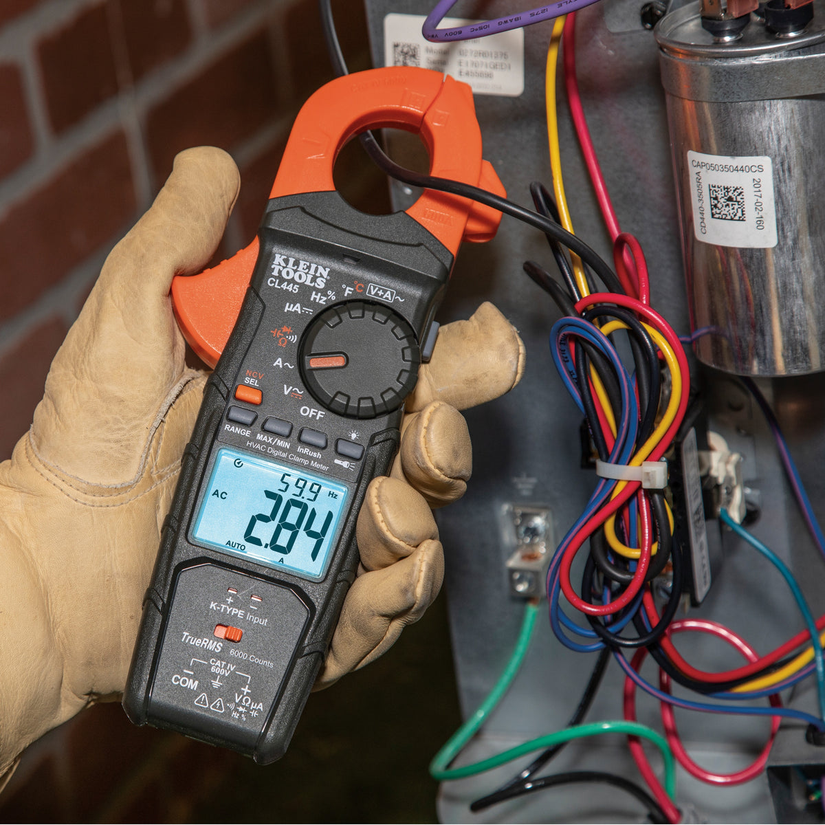 Auto-Ranging HVAC Clamp Meter - ABS - 600 A