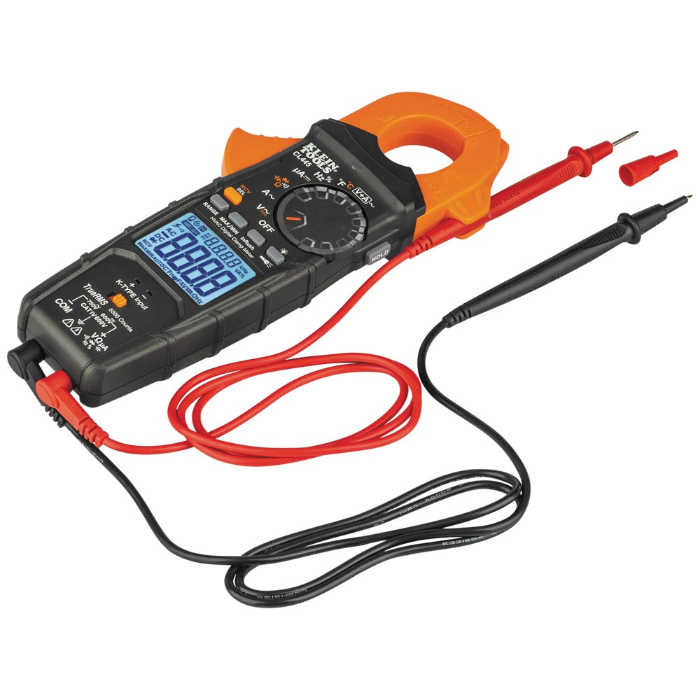 Auto-Ranging HVAC Clamp Meter - ABS - 600 A