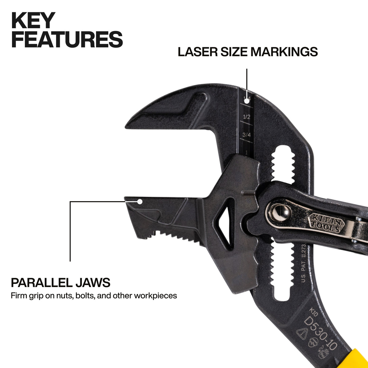 Plier Wrench - Reversible Jaw