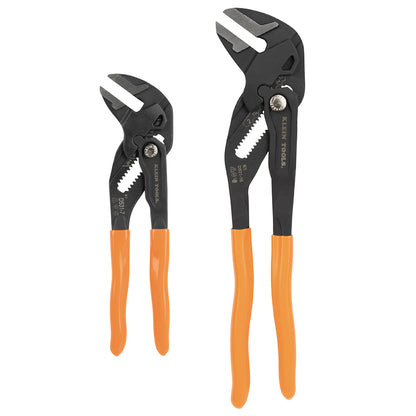 Compact Plier Wrench Set - 2 Pieces - Forged Steel