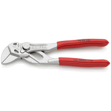 Knipex® 86 03 125 Mini Plier Wrench, 7/8 in, 1/8 x 13/64 x 3/8 in V-Jaw Chrome Vanadium Electric Steel Jaw, 5 in OAL