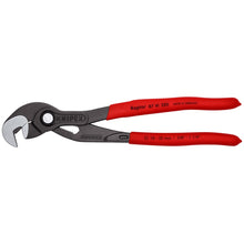 Knipex® Raptor™ 87 41 250 SBA Box Joint Water Pump Plier, 3/8 to 1-1/4 in Nominal, 1-3/16 in L x 1-1/4 in W CRV Steel Smooth Parrot/Straight Jaw, Smooth Jaw Surface, 10 in OAL