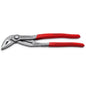 Knipex® Cobra® 87 51 250 SBA Extra Slim Water Pump Plier, 34 mm Nuts, 32 mm Pipes Nominal, Chrome Vanadium Electric Steel Long/Narrow Jaw, 250 mm OAL