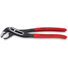 Knipex® Alligator® 88 01 250 SBA Water Pump Plier, 46 mm Nuts, 50 mm Pipes Nominal, Chrome Vanadium Electric Steel Serrated Jaw, 250 mm OAL