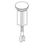 Plunger Assembly - Brass - Black