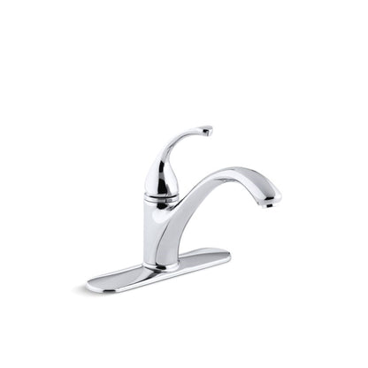 Forte - Kitchen Sink Faucet with Escutcheon - Deck Mount