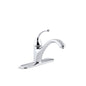 Forte - Kitchen Sink Faucet with Escutcheon - Deck Mount