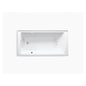 Archer - Heated Air Bathtub with Integral Apron - Thunder