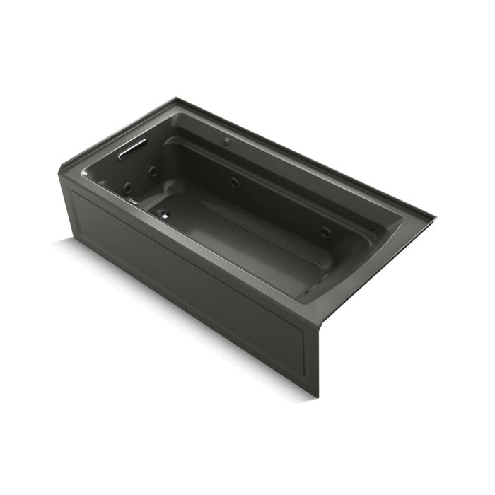 Archer - Heated Air Bathtub with Integral Apron - Thunder