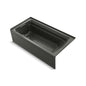 Archer - Heated Air Bathtub with Integral Apron - Thunder