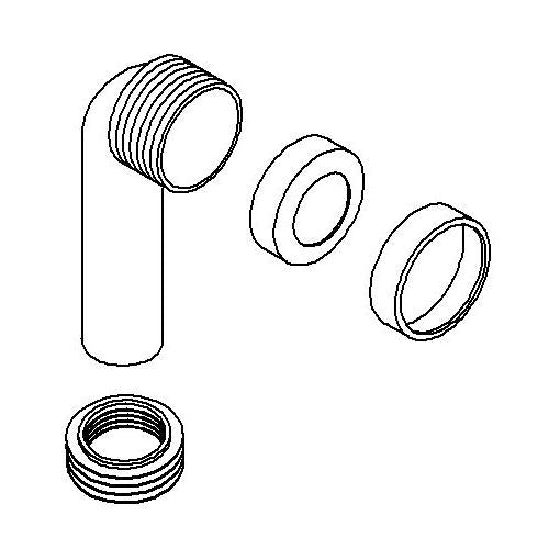 Waste Pipe Assembly - K-1155521