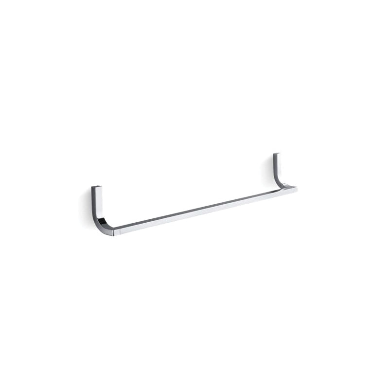 Single Towel Bar, Loure, 2-1/2 in OAD x 3-3/4 in OAH