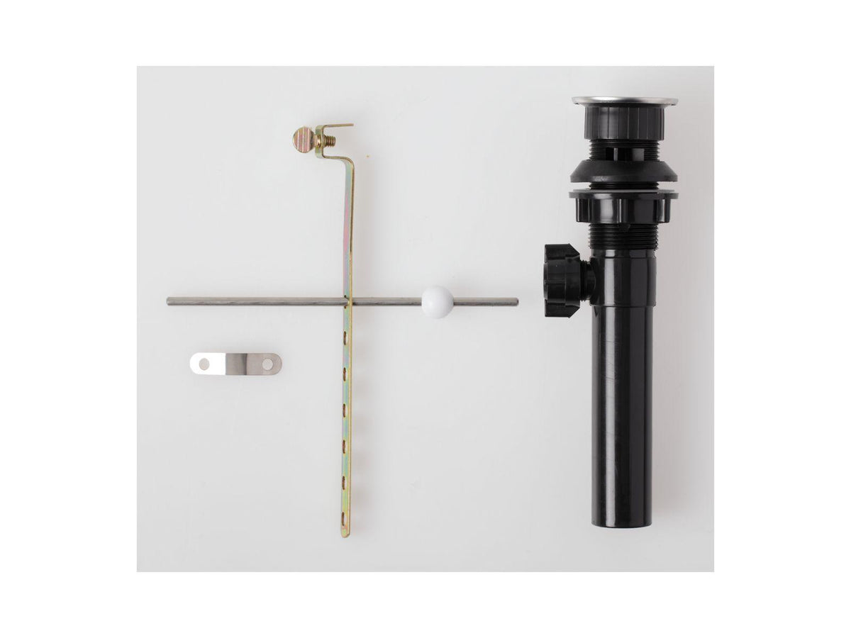 Drain Assembly - Polished Stainless - Plastic Drain