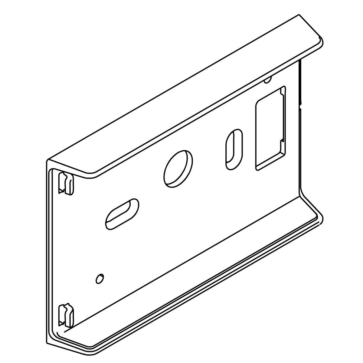 Mounting Kit - Vibrant Brushed Nickel