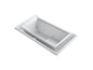 Sok - Bathtub with Left Hand Drain - Drop-in - Acrylic