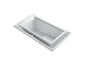 Sok - Bathtub with Left Hand Drain - Effervescence