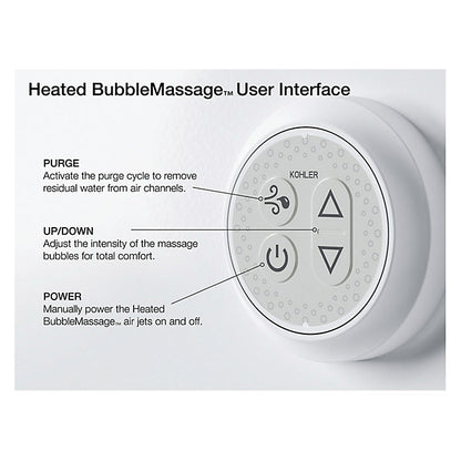 Archer - Heated Air Bathtub - Drop-in - Acrylic