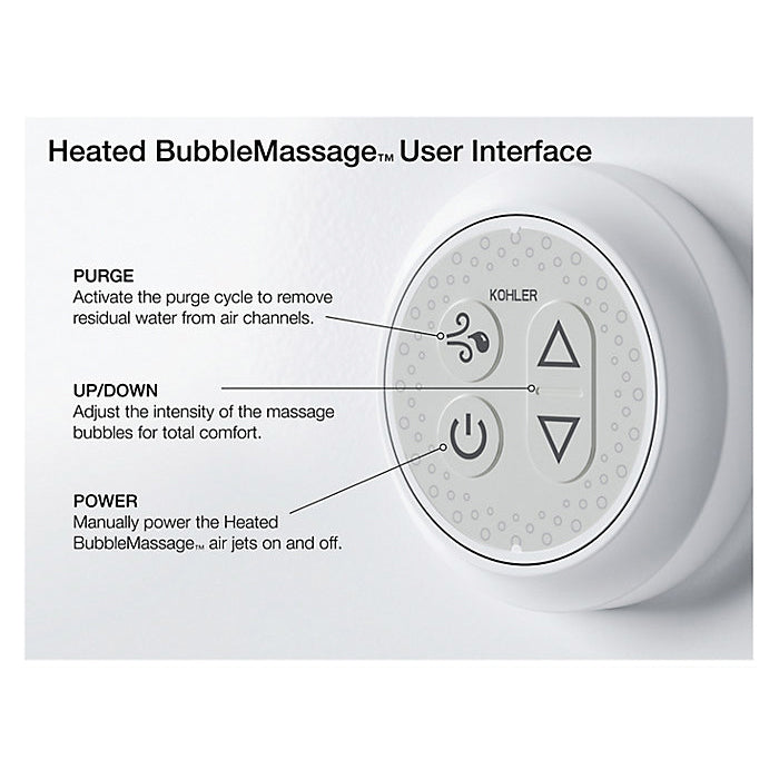 Mariposa - Heated Air Bathtub - Bubblemassage