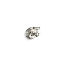 Pinstripe - Robe Hook - Vibrant Polished Nickel - Wall Mount