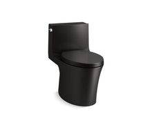 Veil - 1-Piece Toilet - Black - Floor Mount