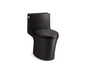 Veil - 1-Piece Toilet - Black - Floor Mount