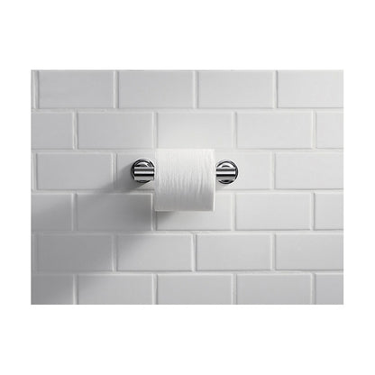 Purist - Toilet Tissue Holder - Vibrant Rose Gold