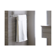 Purist - 24" Towel Bar - Vibrant Rose Gold - Solid Brass
