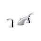 Coralais - Widespread Bathroom Sink Faucet - 4" H - 1.2 GPM