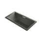 Underscore - Bathtub with Centre Drain - 23" - Drop-in/Under
