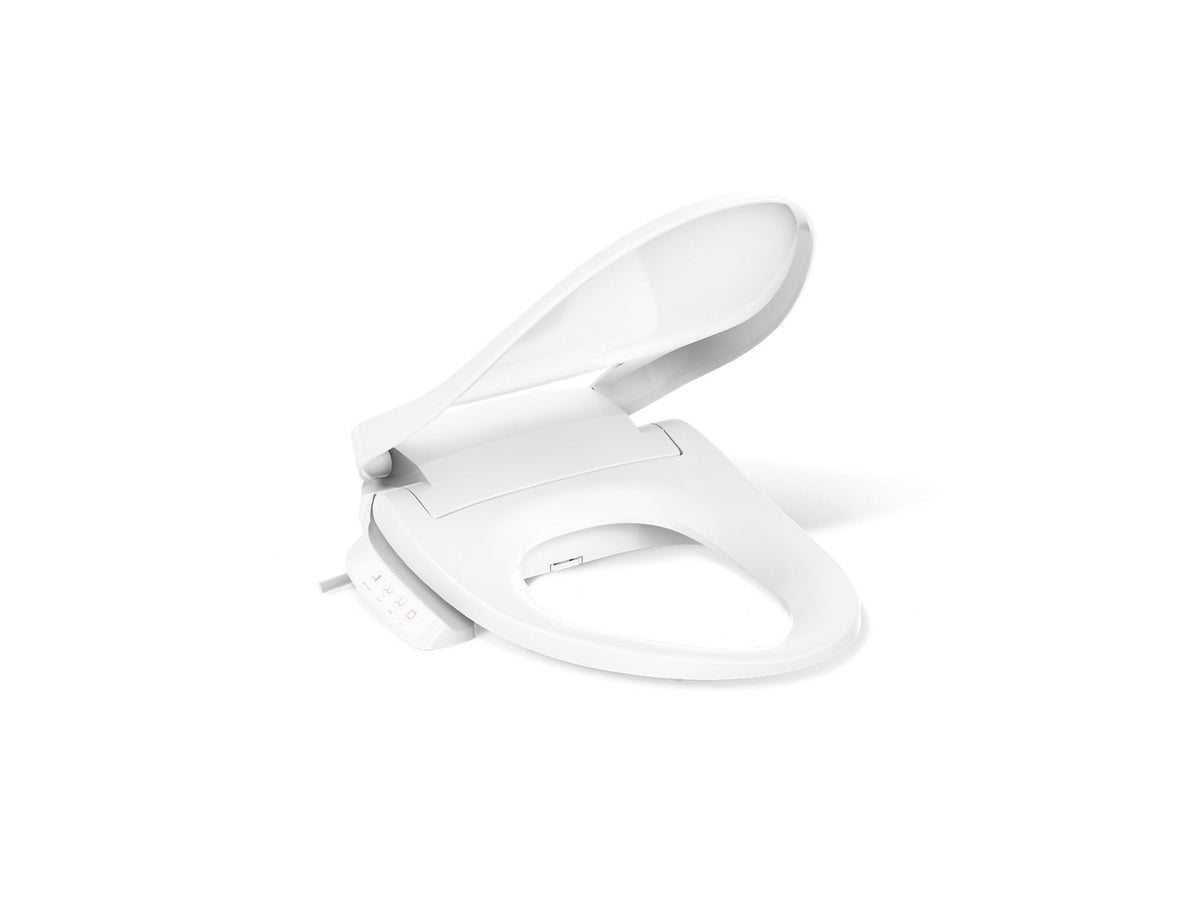 C3-050 - Cleansing Toilet Seat with Lid - White - Elongated