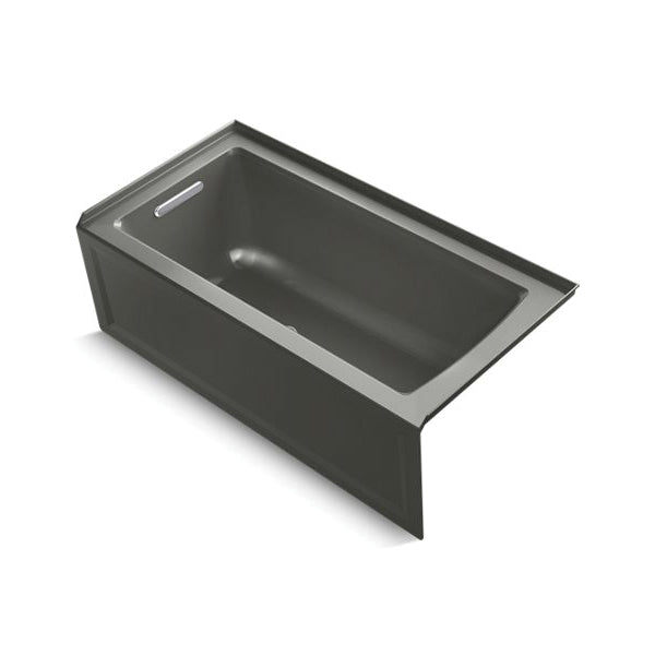 Bathtub, With Integral Apron and Integral Flang, Biscuit
