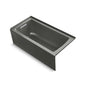 Bathtub, With Integral Apron and Integral Flang, Biscuit