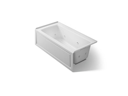Archer Bathtub, Dune, With 3-Sided Integral Flange